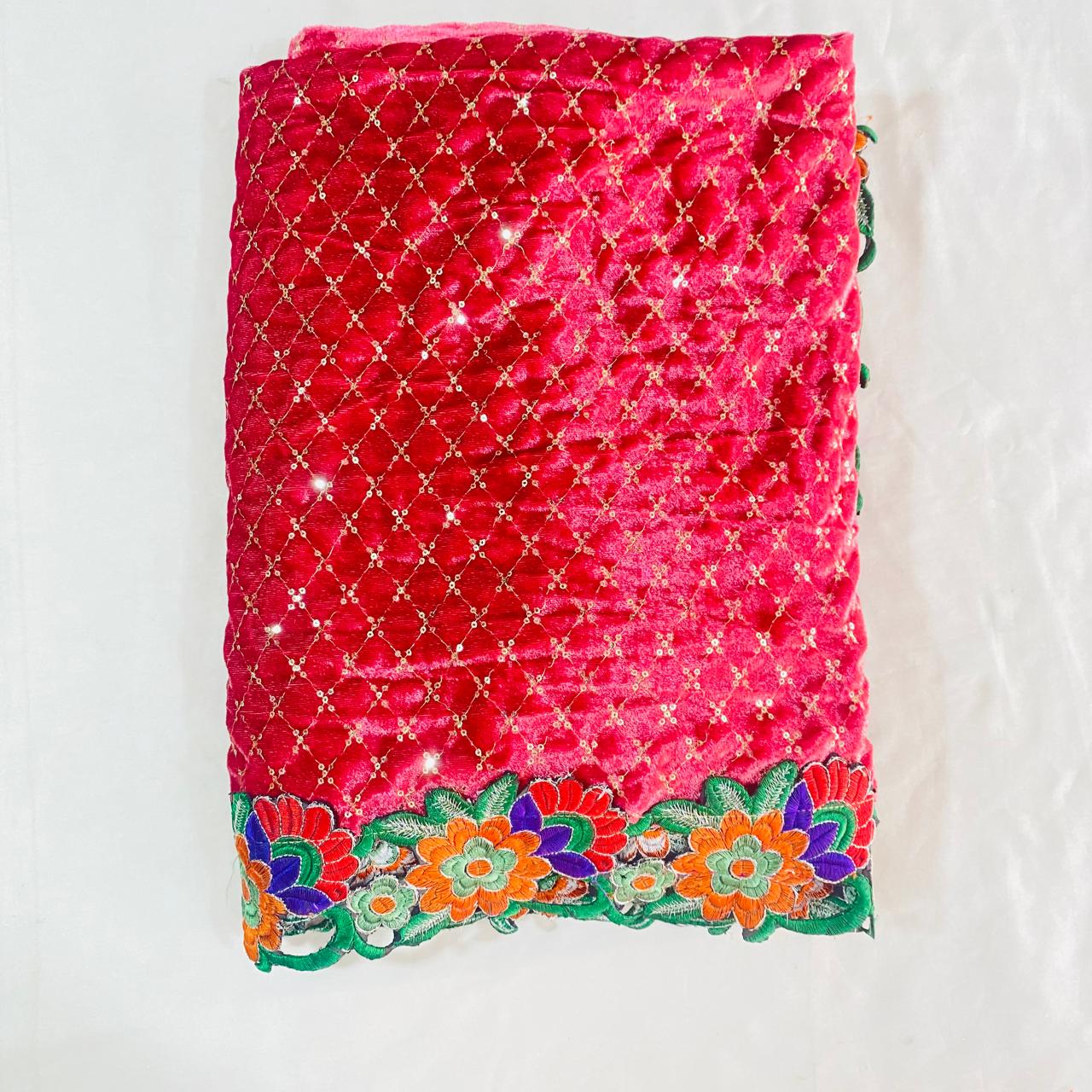Sai Baba Vastra Dress Chola Set for Sai Baba Temple | Sai Baba Statue Cloth, Neck Scarf & Head Kafni | 3 meter | Color