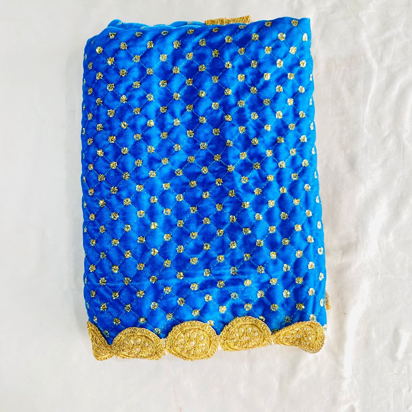 Sai Baba Vastra Dress Chola Set for Sai Baba Temple | Sai Baba Statue Cloth, Neck Scarf & Head Kafni | 3 meter | Color