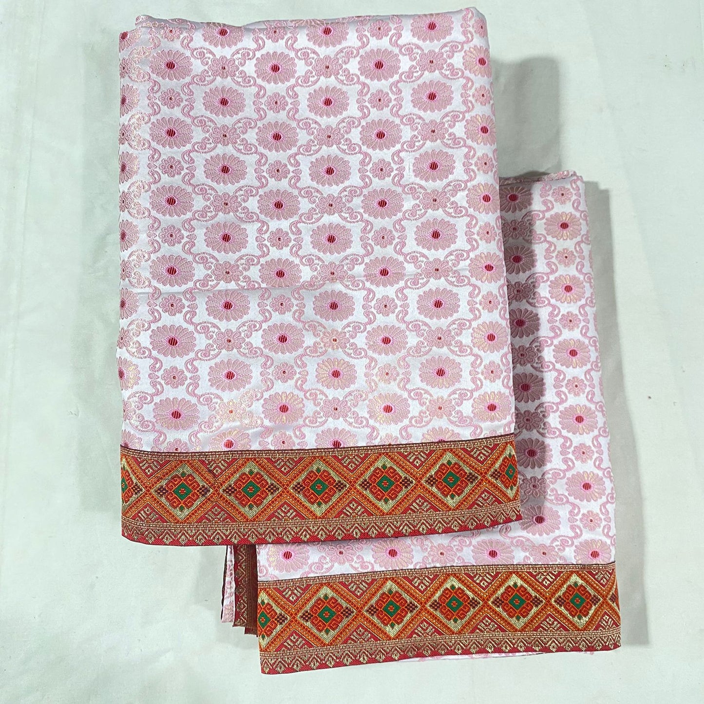 Sai Baba Vastra Dress Chola Set for Sai Baba Temple, Shirdi | Sai Baba Statue Cloth, Samadhi Cloth, Neck Scarf & Head Kafni | Color