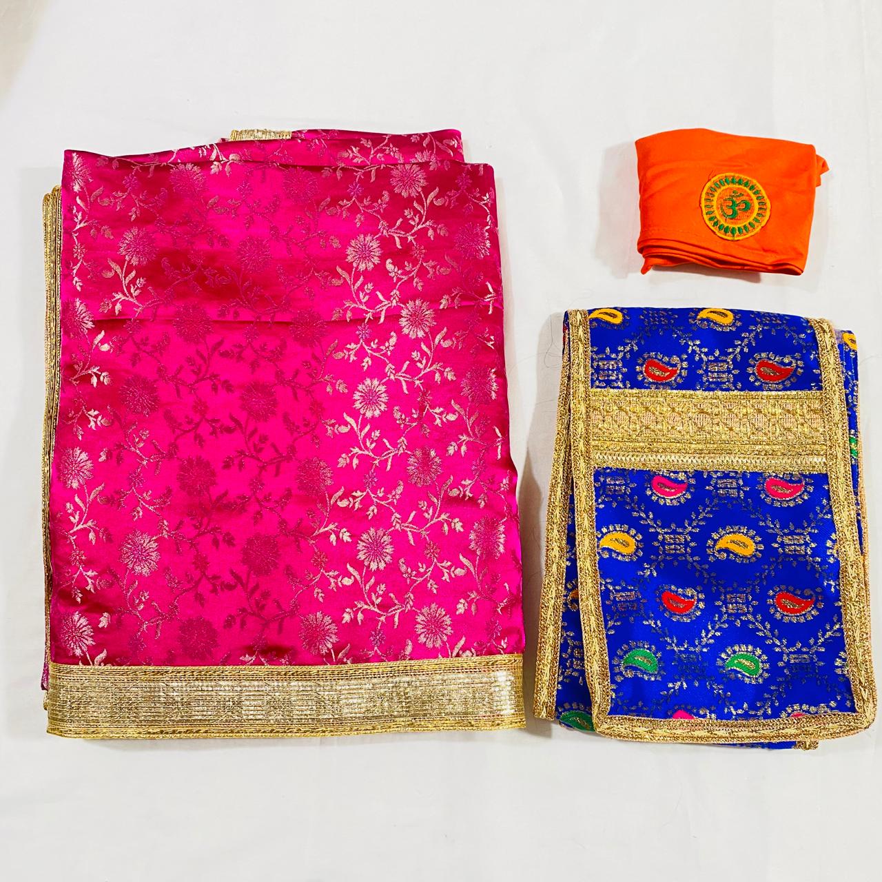 Sai Baba Dress Vastra Chola Poshak Set for Big Idol Statue | Colour