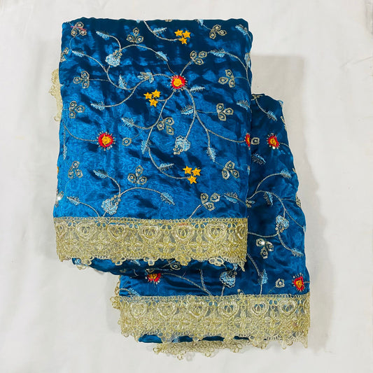 Sai Baba Vastra Chola Set for Shirdi Temple | Sai Baba Statue Cloth, Samadhi Cloth, Neck Scarf & Head Kafni | Color