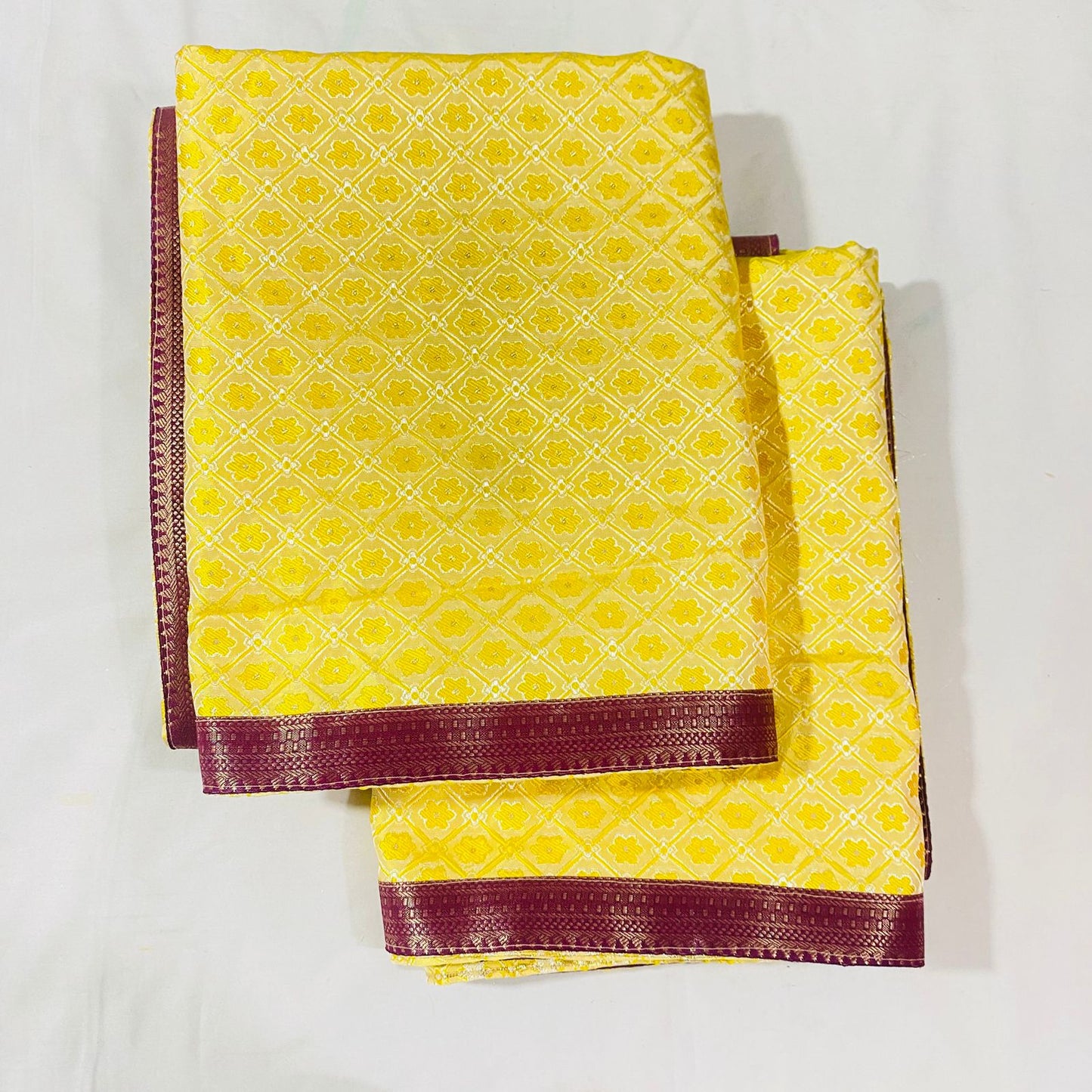 Sai Baba Vastra Dress Chola Set for Sai Baba Temple, Shirdi | Sai Baba Statue Cloth, Samadhi Cloth, Neck Scarf & Head Kafni | Color