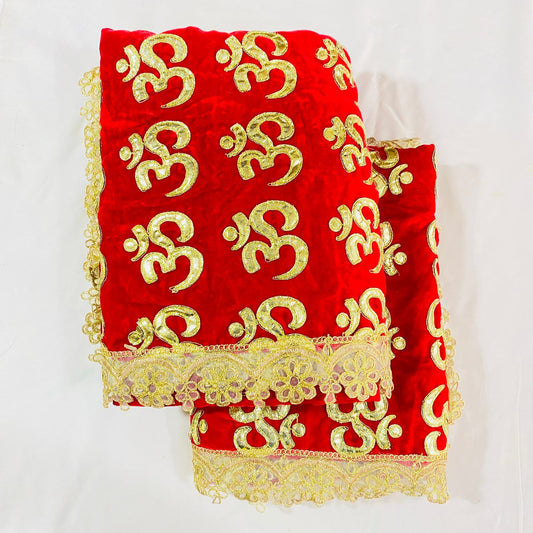 Sai Baba Vastra Chola Set for Shirdi Temple | Sai Baba Statue Cloth, Samadhi Cloth, Neck Scarf & Head Kafni | Color