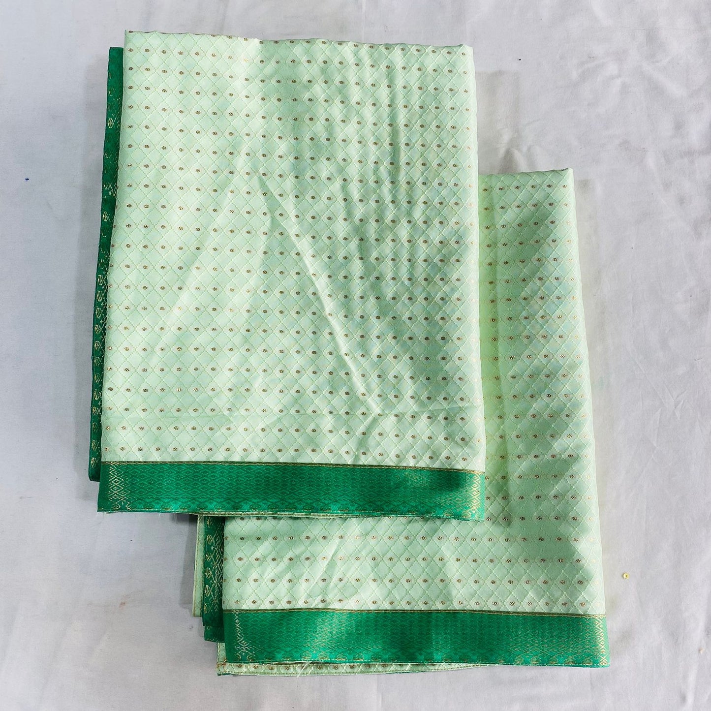 Sai Baba Vastra Dress Chola Set for Sai Baba Temple, Shirdi | Sai Baba Statue Cloth, Samadhi Cloth, Neck Scarf & Head Kafni | Color