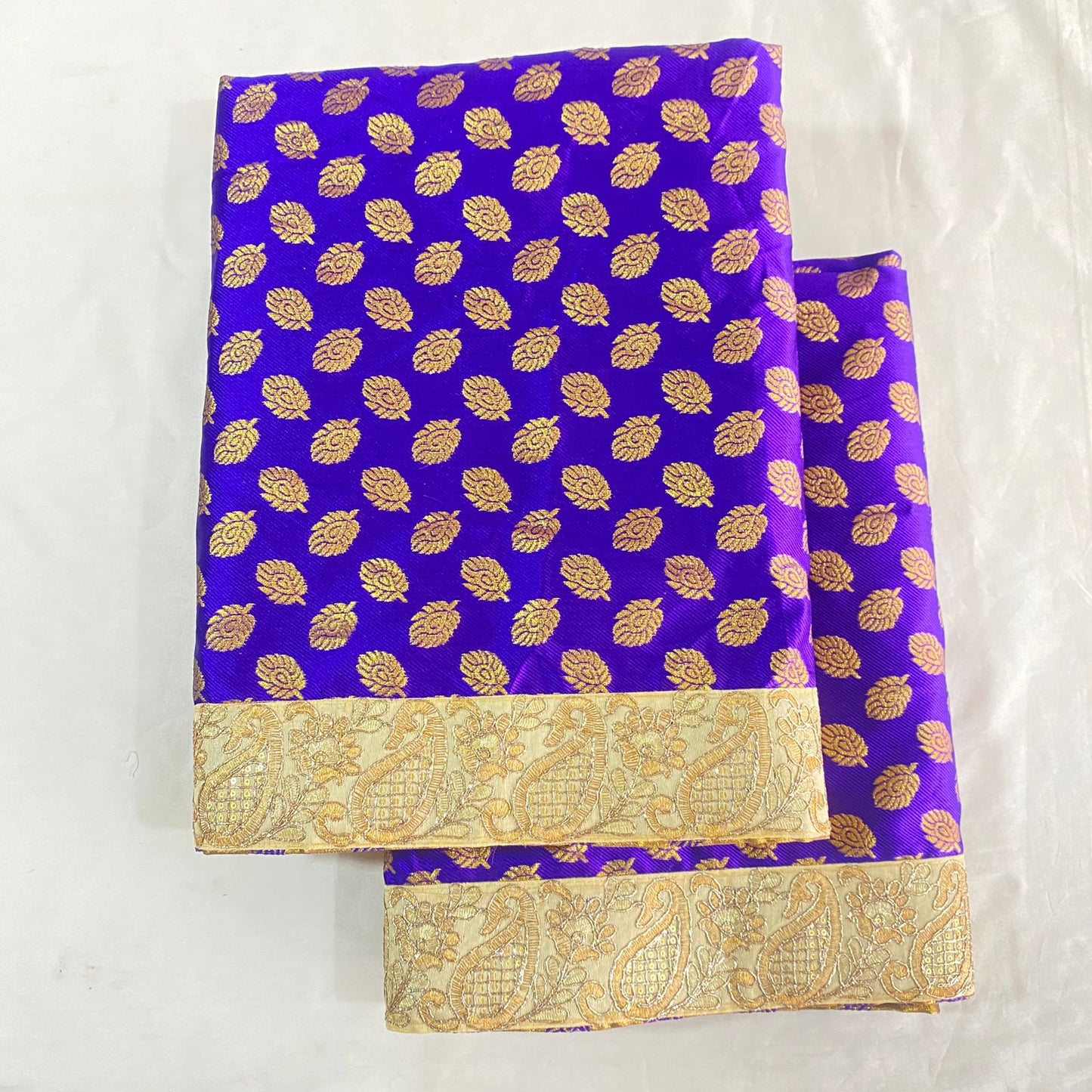 Sai Baba Vastra Dress Chola Set for Sai Baba Temple, Shirdi | Sai Baba Statue Cloth, Samadhi Cloth, Neck Scarf & Head Kafni | Color