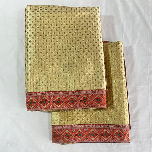 Sai Baba Vastra Dress Chola Set for Sai Baba Temple, Shirdi | Sai Baba Statue Cloth, Samadhi Cloth, Neck Scarf & Head Kafni | Color