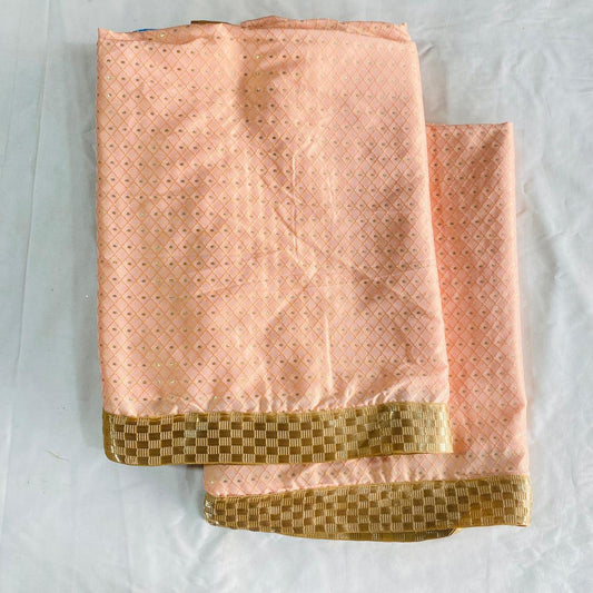 Sai Baba Vastra Dress Chola Set for Sai Baba Temple, Shirdi | Sai Baba Statue Cloth, Samadhi Cloth, Neck Scarf & Head Kafni | Color
