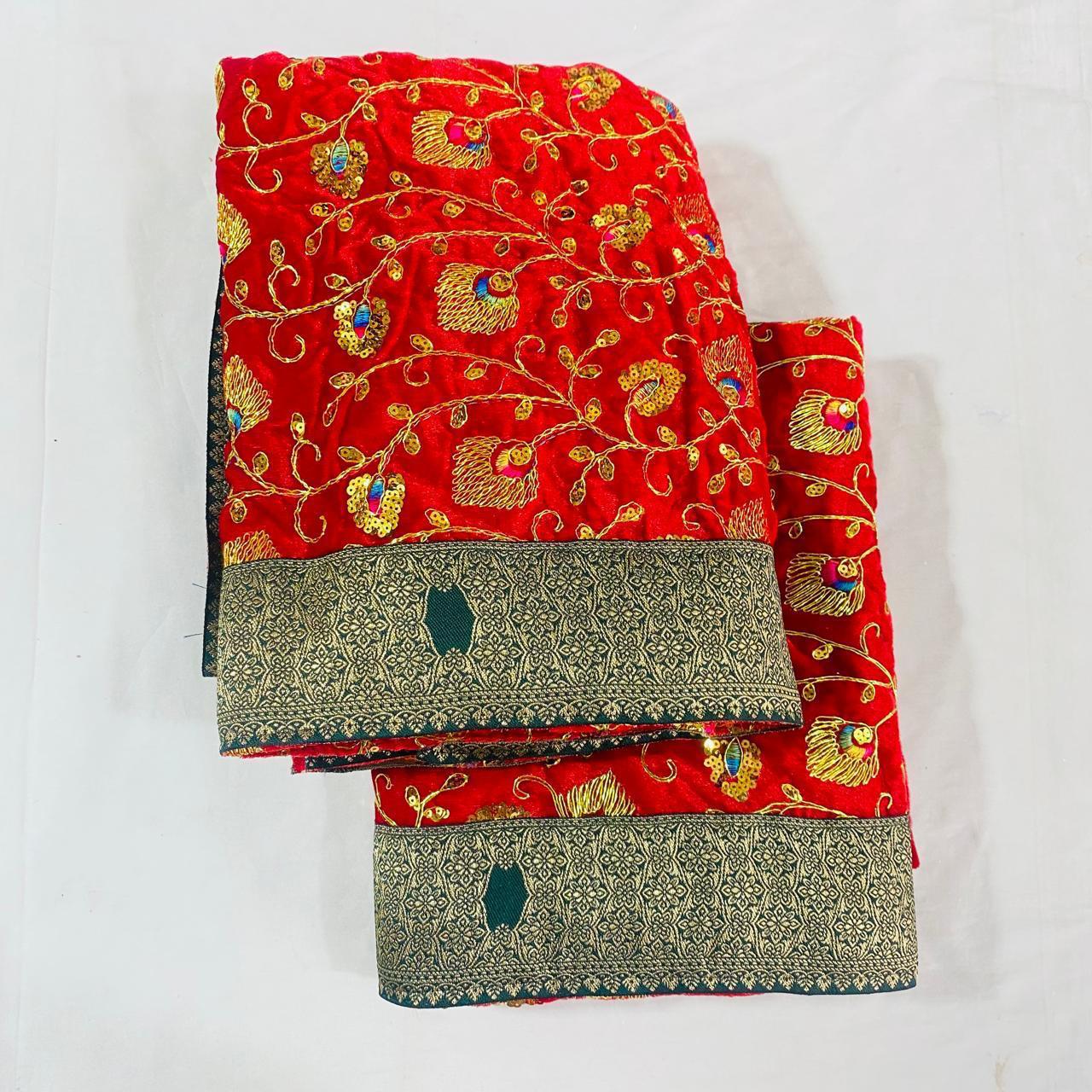 Sai Baba Vastra Chola Set for Shirdi Temple | Velvet Makmal Cloth | Sai Baba Statue Cloth, Samadhi Cloth, Neck Scarf & Head Kafni | Color