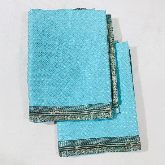 Sai Baba Vastra Dress Chola Set for Sai Baba Temple, Shirdi | Sai Baba Statue Cloth, Samadhi Cloth, Neck Scarf & Head Kafni | Color