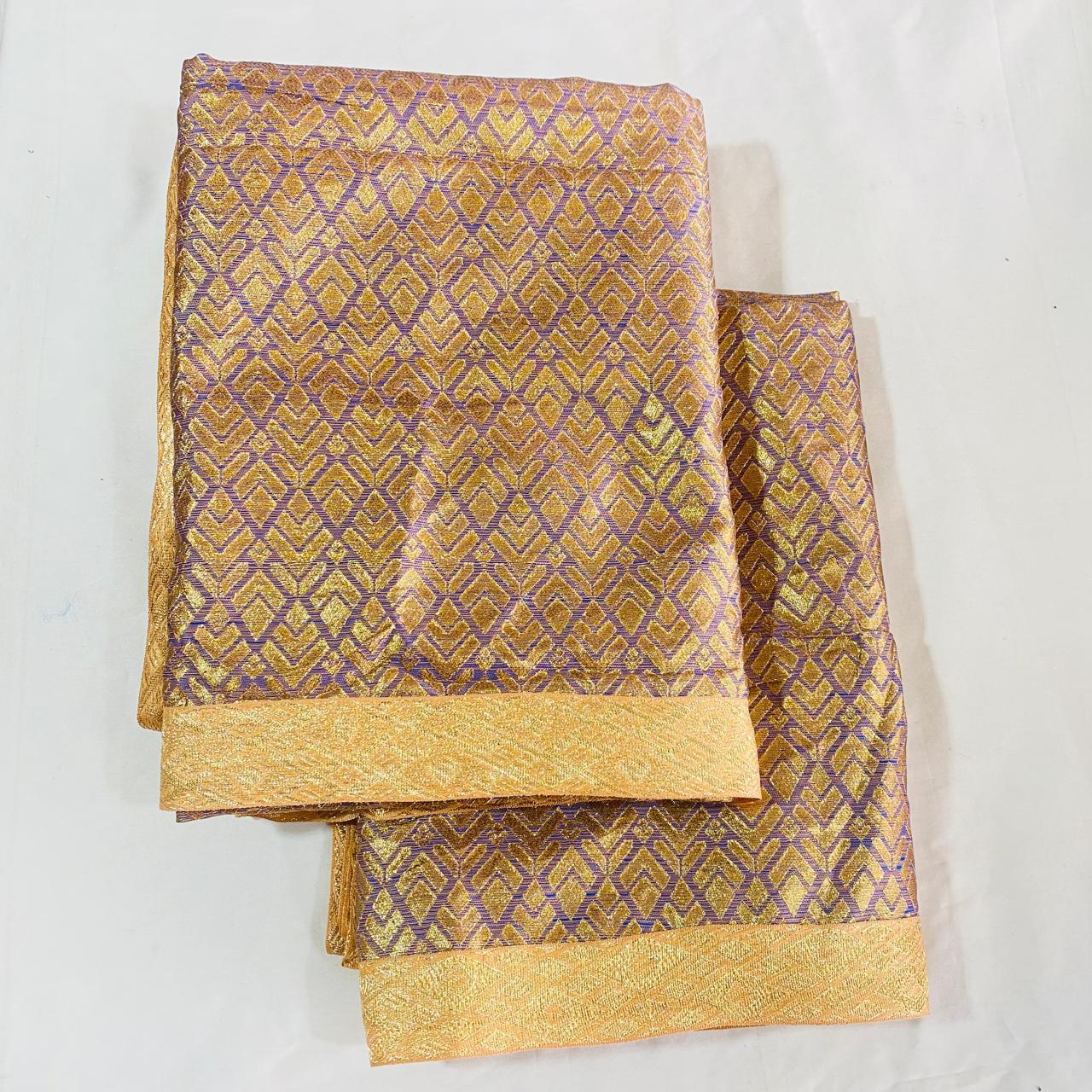 Sai Baba Vastra Dress Chola Set for Sai Baba Temple, Shirdi | Sai Baba Statue Cloth, Samadhi Cloth, Neck Scarf & Head Kafni | Color - Brown