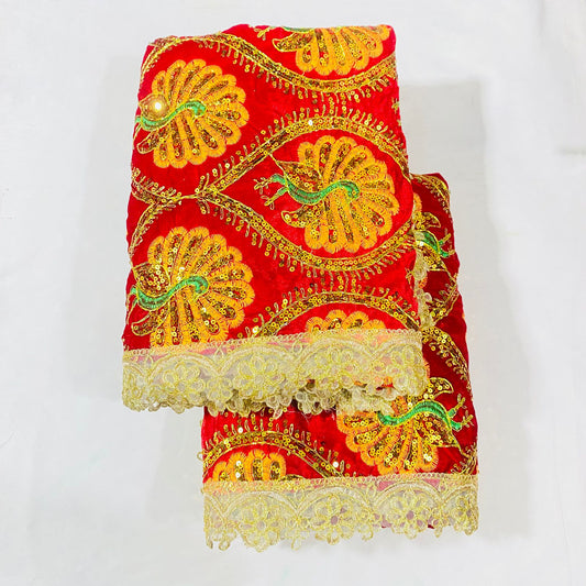 Sai Baba Vastra Chola Set for Shirdi Temple | Sai Baba Statue Cloth, Samadhi Cloth, Neck Scarf & Head Kafni | Color