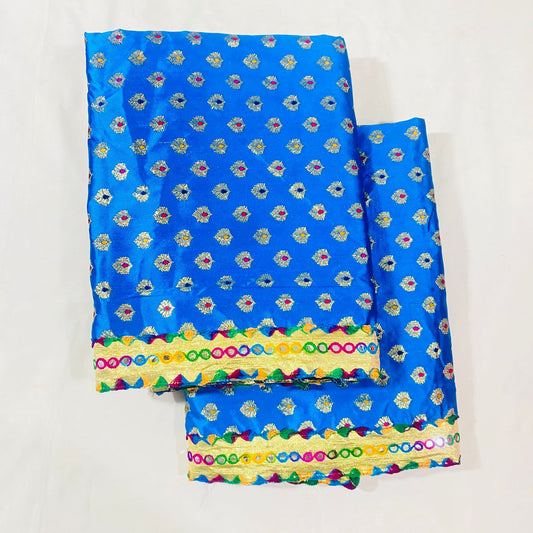 Sai Baba Vastra Dress Chola Set for Sai Baba Temple, Shirdi | Sai Baba Statue Cloth, Samadhi Cloth, Neck Scarf & Head Kafni | Color