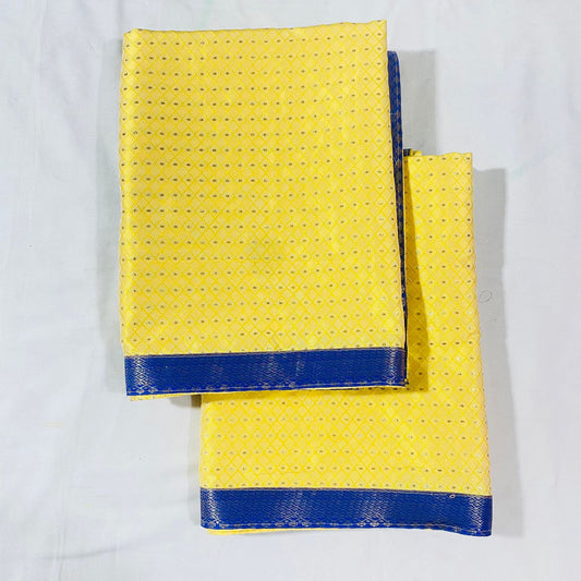 Sai Baba Vastra Dress Chola Set for Sai Baba Temple, Shirdi | Sai Baba Statue Cloth, Samadhi Cloth, Neck Scarf & Head Kafni | Color