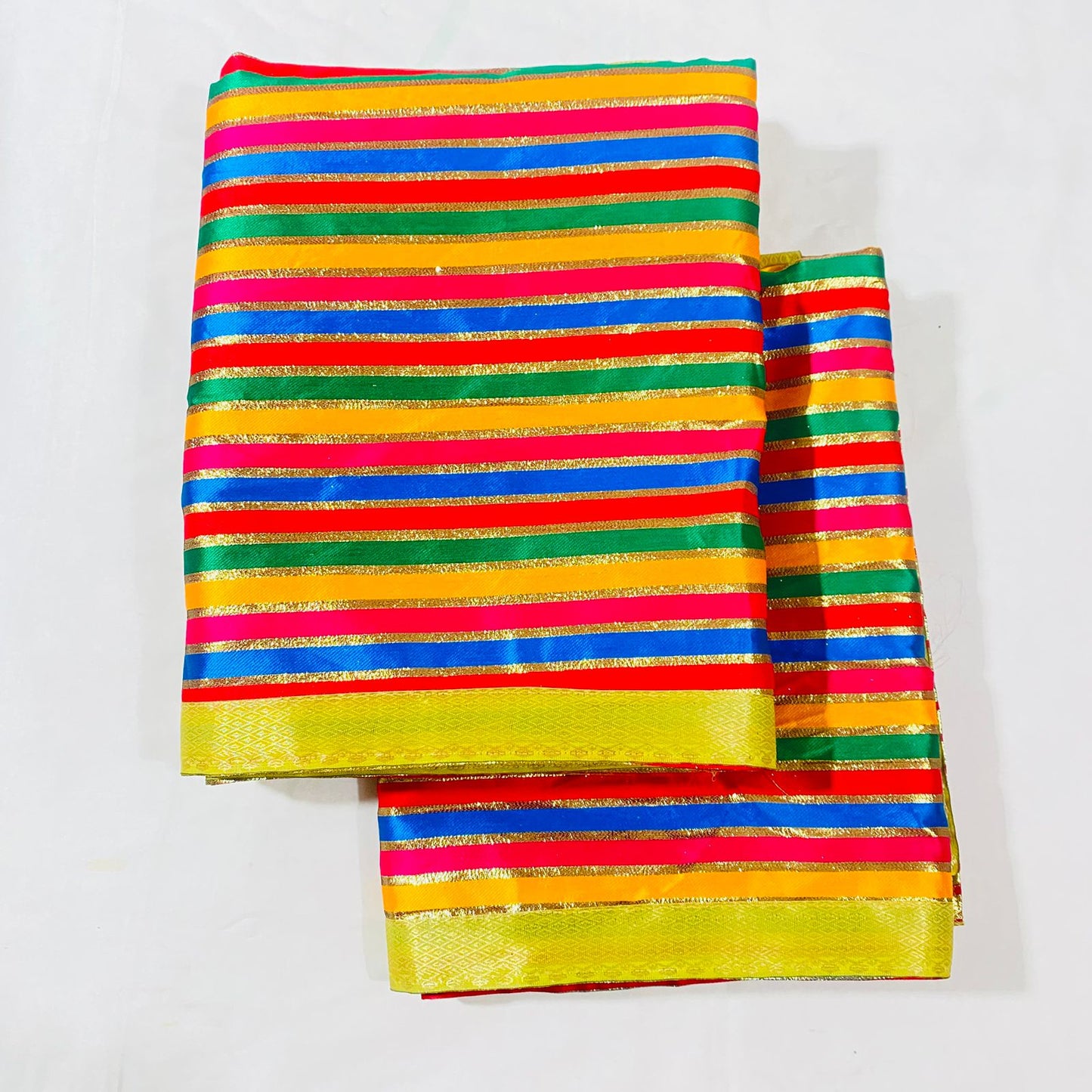 Sai Baba Vastra Dress Chola Set for Sai Baba Temple, Shirdi | Sai Baba Statue Cloth, Samadhi Cloth, Neck Scarf & Head Kafni | Color