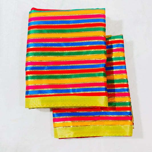 Sai Baba Vastra Dress Chola Set for Sai Baba Temple, Shirdi | Sai Baba Statue Cloth, Samadhi Cloth, Neck Scarf & Head Kafni | Color