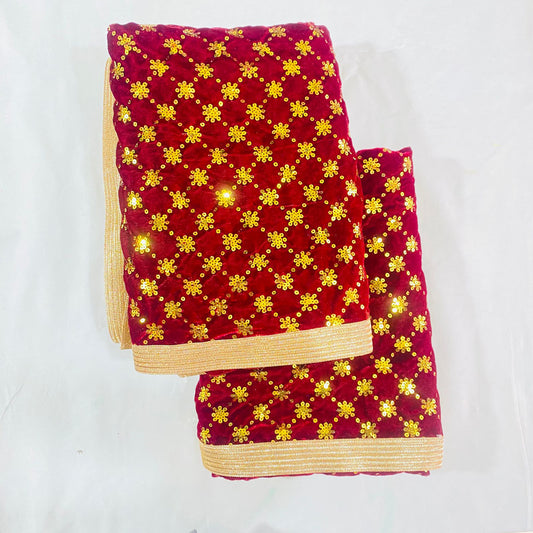 Sai Baba Vastra Chola Set for Shirdi Temple | Sai Baba Statue Cloth, Samadhi Cloth, Neck Scarf & Head Kafni | Color