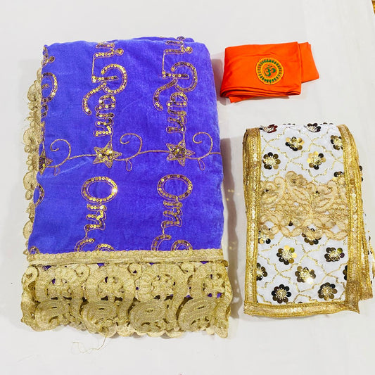 Sai Baba Dress Vastra Chola Poshak Set for Big Idol Statue | Colour